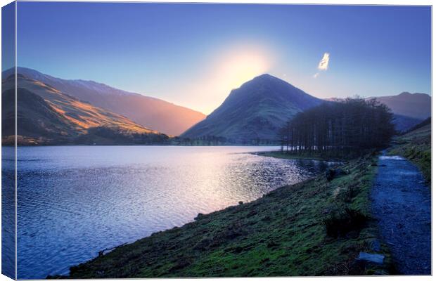 Fleetwith Pike Buttermere Canvas Print by Tim Hill