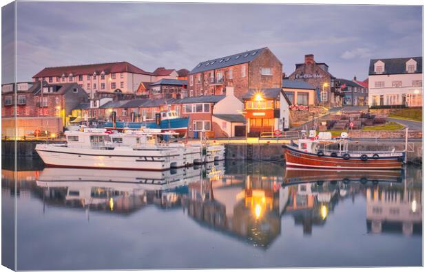 Seahouses Northumberland Canvas Print by Tim Hill