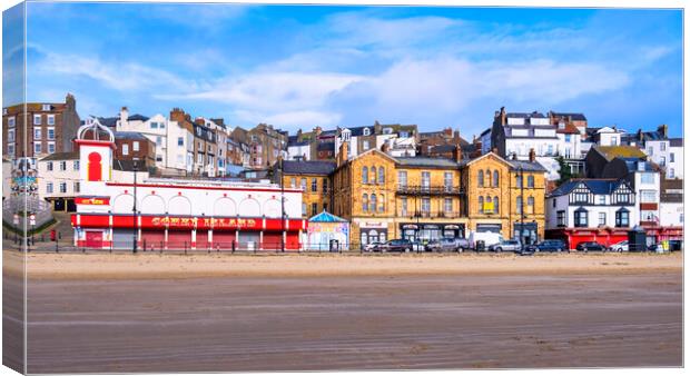 Scarborough Seafront Canvas Print by Tim Hill