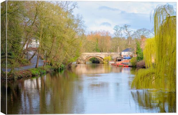 Tranquil Beauty of Knaresborough Canvas Print by Tim Hill