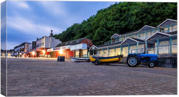 Filey Cobble Boat Ramp Canvas Print by Tim Hill