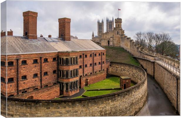 Lincoln Castle Jail Canvas Print by Tim Hill
