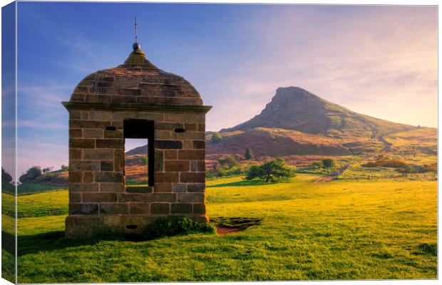 Roseberry Topping Stone Folly Canvas Print by Tim Hill