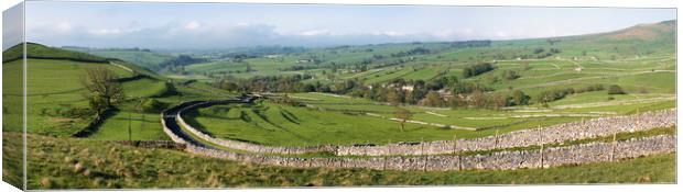 Malham Panorama: Iconic Yorkshire Dales Scene Canvas Print by Tim Hill
