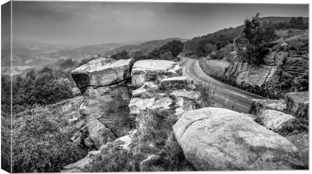 Surprise View Derbyshire Peak District Canvas Print by Tim Hill