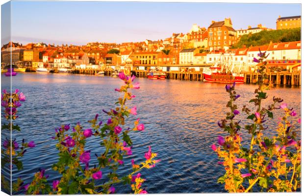 Whitby Yorkshire Coast Memories Canvas Print by Tim Hill
