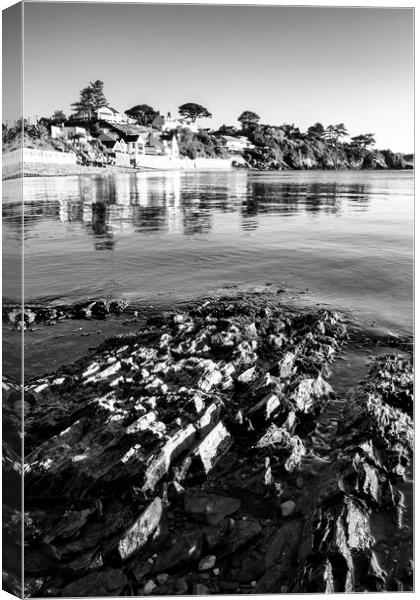 Abersoch Black and White  Canvas Print by Tim Hill