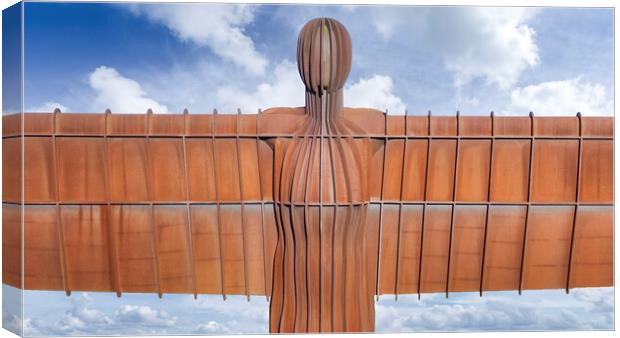 Angel Of The North Canvas Print by Tim Hill