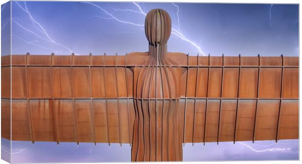 Angel Of The North Canvas Print by Tim Hill