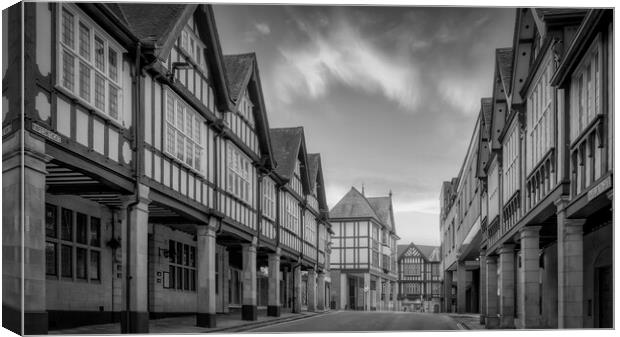 Chesterfield Black and White Canvas Print by Tim Hill