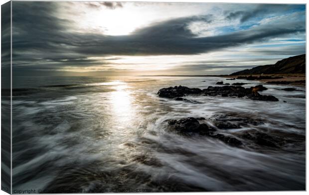 Outdoor oceanbeach Canvas Print by Gary Wolecki