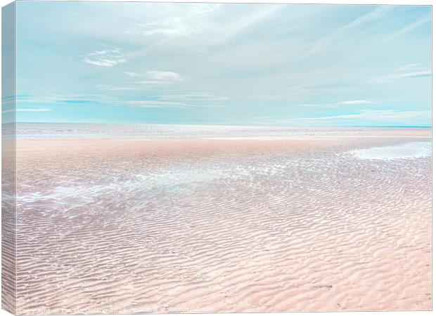 Deserted Beach Canvas Print by Ian Donaldson