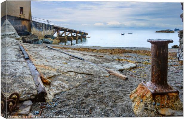 Old lifeboat station  Canvas Print by Darrell Evans