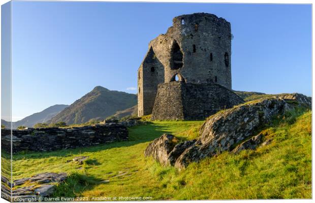 Dolbadarn  Canvas Print by Darrell Evans