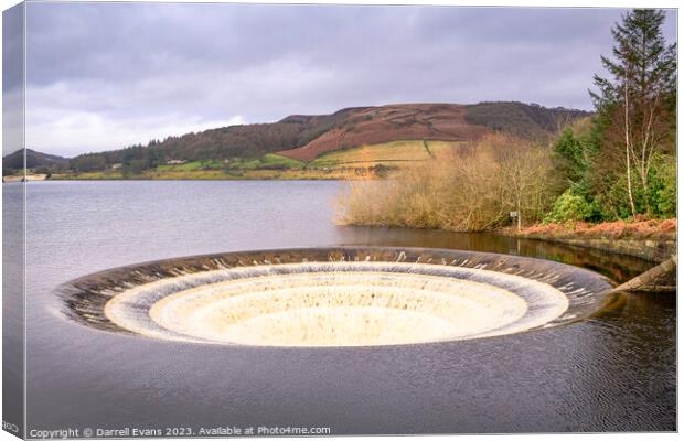 Ladybower Reservoir Canvas Print by Darrell Evans