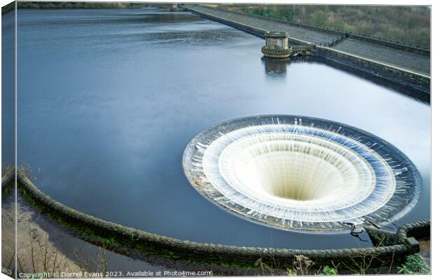 Ladybower Canvas Print by Darrell Evans