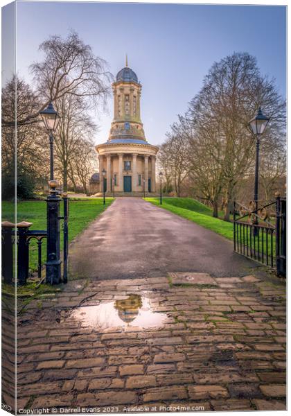 United Reformed Church Canvas Print by Darrell Evans