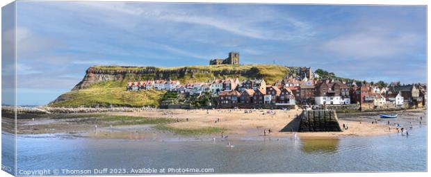 Whitby Canvas Print by Thomson Duff