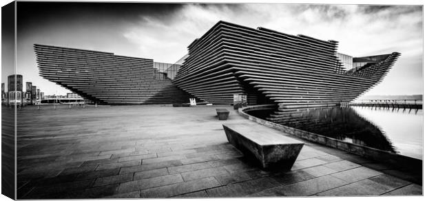V&A Dundee Panorama Canvas Print by Fraser Duff