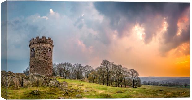 Old John Tower Canvas Print by Paul Grubb
