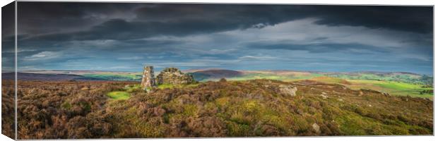 Halton Height Trig Canvas Print by Paul Grubb