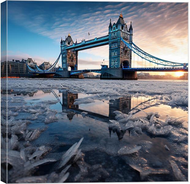 Tower Bridge  Canvas Print by CC Designs