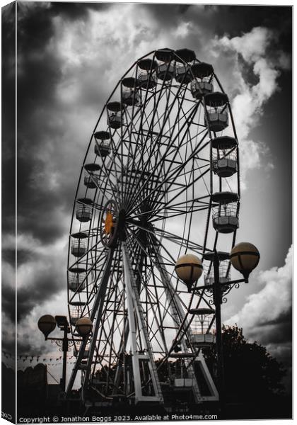 Ferris Wheel Canvas Print by Jonathon Beggs