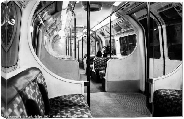 Bakerloo Line Canvas Print by Mark Phillips