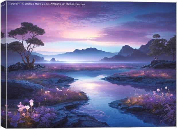 Enchanted Scenery  Canvas Print by Joshua Hark