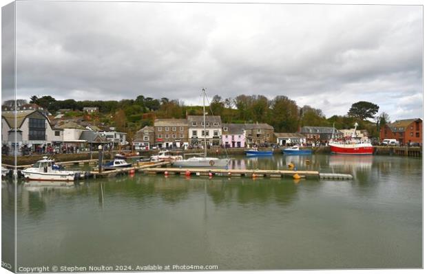 Padstow Harbour Canvas Print by Stephen Noulton