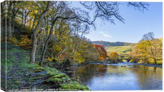 River Lune Canvas Print by Robert Hall