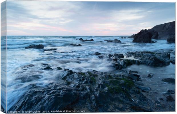 Dollar Cove Blue Hour Canvas Print by Andy Durnin