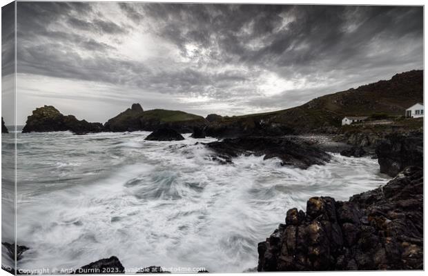 Kynance Cove in September Canvas Print by Andy Durnin
