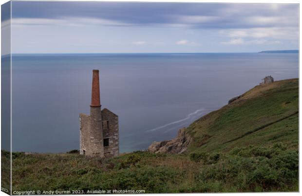 Wheal Prosper Mine Canvas Print by Andy Durnin
