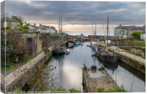 Charlestown Harbour 1 Canvas Print by Andy Durnin