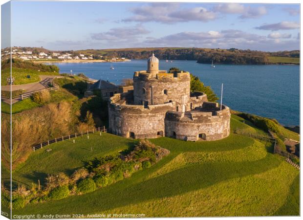 St Mawes Castle Canvas Print by Andy Durnin