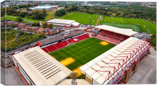 Barnsley Football Club Canvas Print by STADIA 