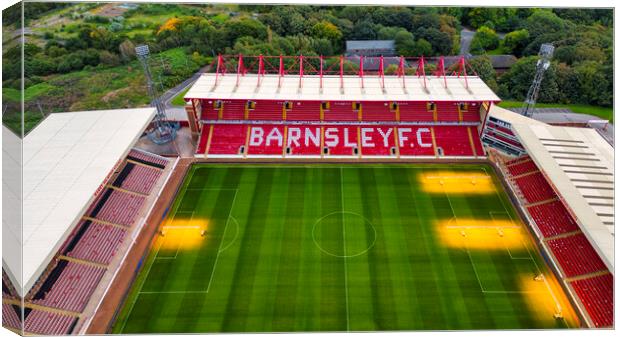 Barnsley Football Club Canvas Print by STADIA 