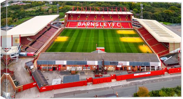 Barnsley Football Club Canvas Print by STADIA 