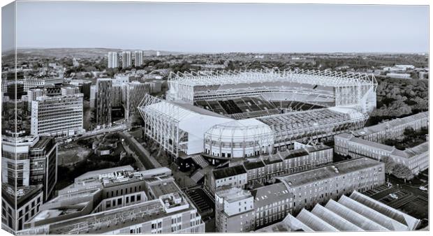 St James Park: Newcastle United FC Canvas Print by STADIA 