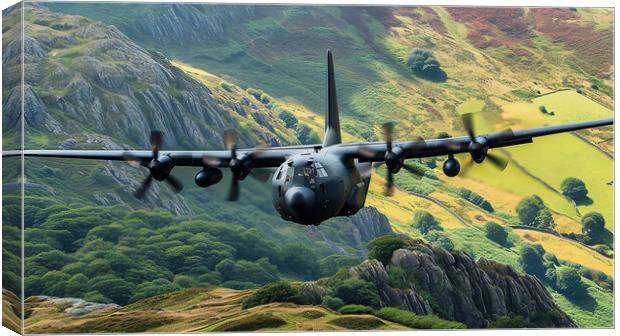 Lockheed Lartin MC-130J Commando II Canvas Print by Airborne Images