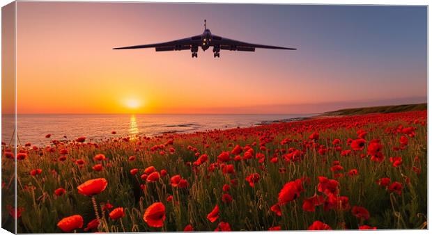 Vulcan Remembers Canvas Print by Airborne Images