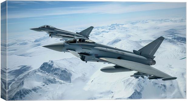 Enhanced Air Policing Canvas Print by Airborne Images