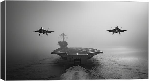 The Flypast Canvas Print by Airborne Images