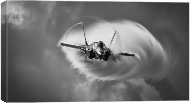 Lockheed Martin F35B Lightning II Canvas Print by Airborne Images