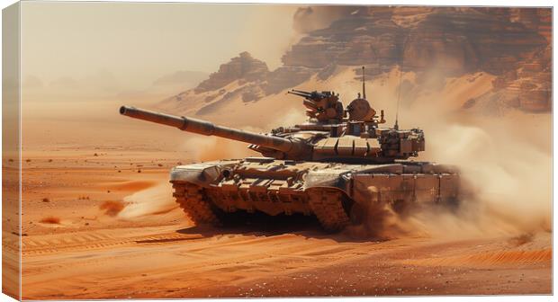 Chieftan Tank Canvas Print by Airborne Images