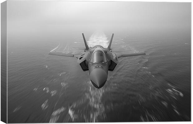 USAF F-35A Lightning II Canvas Print by Airborne Images