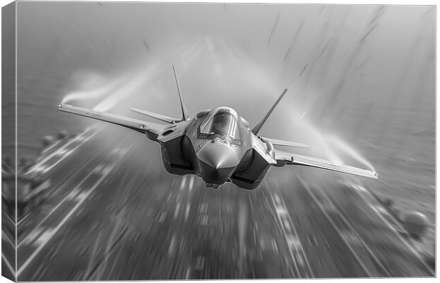 USAF F-35A Lightning II Canvas Print by Airborne Images