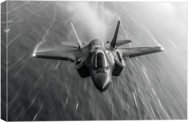 USAF F-35A Lightning II Canvas Print by Airborne Images