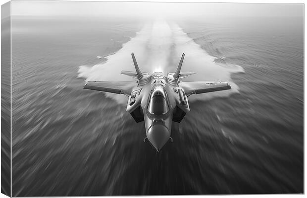 USAF F-35A Lightning II Canvas Print by Airborne Images